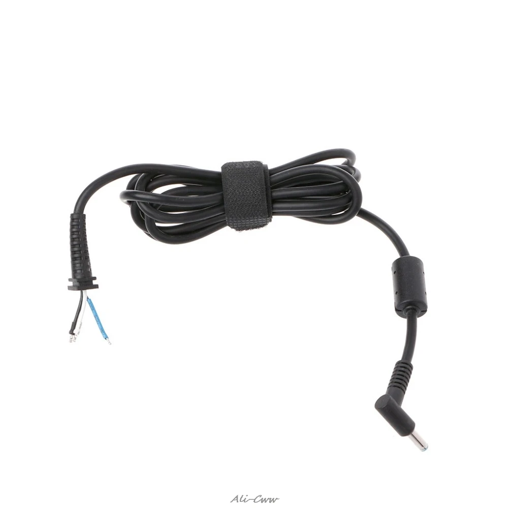 4.5x3.0mm DC Power Charger Tip Plug Right Angle Round Connector With Central Pin Power Cable For HP Laptop 175cm Length
4.5x3.0mm DC Power Charger Tip Plug Right Angle Round Connector With Central Pin Power Cable For HP Laptop 175cm Length