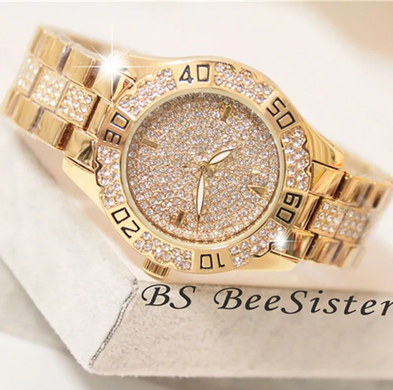 Dress Women Watches Stylish Crystal Rhinestones Quartz Wristwatch Lady Party Bracelet Bangle Relogio Casual Watch Ladies Watch
Dress Women Watches Stylish Crystal Rhinestones Quartz Wristwatch Lady Party Bracelet Bangle Relogio Casual Watch Ladies Watch