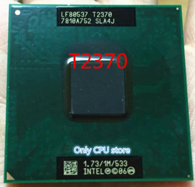 Free shipping Laptop CPU T2370 SLA4J 1.73GHz 1MB Dual Core Notebook processors Laptop CPU
Free shipping Laptop CPU T2370 SLA4J 1.73GHz 1MB Dual Core Notebook processors Laptop CPU