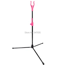New 1 Piece Bow Holder Hunting Archery Outdoor Fiberglass Recurve Bows Stand Pink Color
New 1 Piece Bow Holder Hunting Archery Outdoor Fiberglass Recurve Bows Stand Pink Color