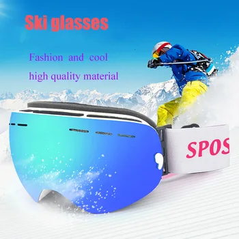 Ski goggles anti-fog collision big ski mask glasses skiing spherical double-layer permanent antifogging snow mirror cards myopic
Ski goggles anti-fog collision big ski mask glasses skiing spherical double-layer permanent antifogging snow mirror cards myopic