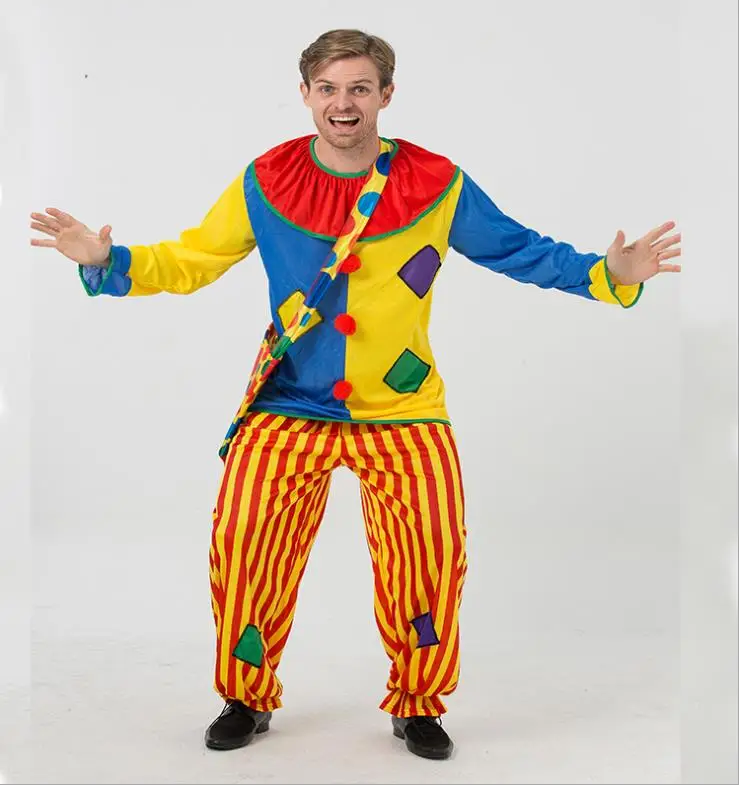 Cosplay Halloween Costume Fancy Dress Costume Stage Performance Costume Adult Clown Costume
Cosplay Halloween Costume Fancy Dress Costume Stage Performance Costume Adult Clown Costume