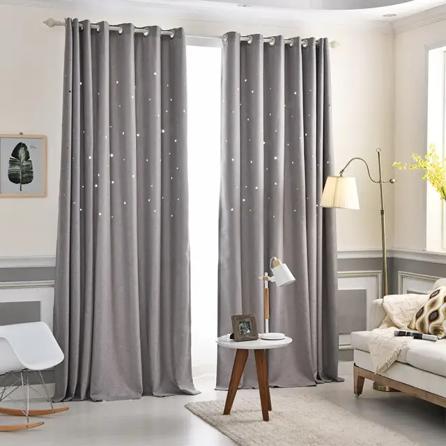 Stars Children Dream Curtains 100 Polyester Blackout Living Room Children Dream Curtains 100 Polyester