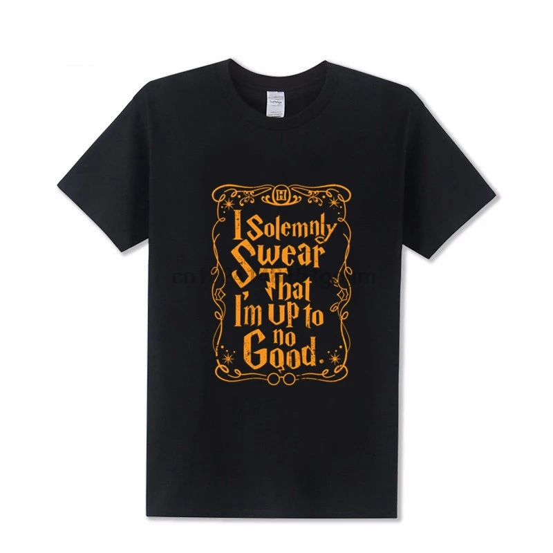 Vintage Golden Limited Edition I solemnly Swear That I'm Up To No Good T shirts men Harry T-shirts Casual Potter Retro tee shirt
Vintage Golden Limited Edition I solemnly Swear That I'm Up To No Good T shirts men Harry T-shirts Casual Potter Retro tee shirt