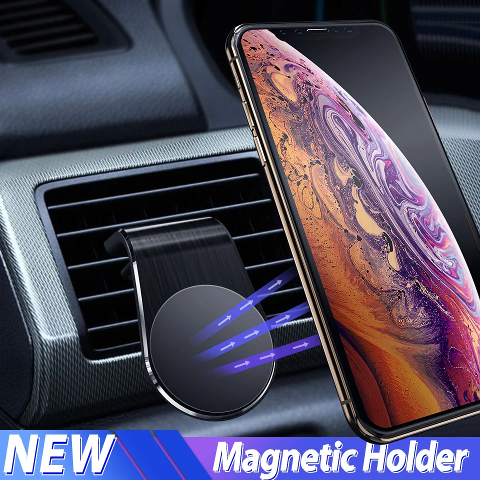 Universal Magnetic Car Holder Mobile Phone Holder Stand L Type Metal Mount 360 Degree Rotation Adjustable for Iphone Ipad Xiaomi
Universal Magnetic Car Holder Mobile Phone Holder Stand L Type Metal Mount 360 Degree Rotation Adjustable for Iphone Ipad Xiaomi