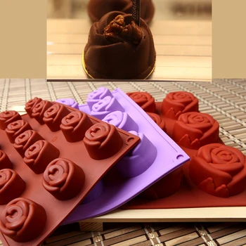 6 8 15 Caves Rose Shape Cake Mould Molds Silicone Mold Soap Decoration Fondant 3D Food Grade hocolate Moulding Tools Ice Tray
6 8 15 Caves Rose Shape Cake Mould Molds Silicone Mold Soap Decoration Fondant 3D Food Grade hocolate Moulding Tools Ice Tray