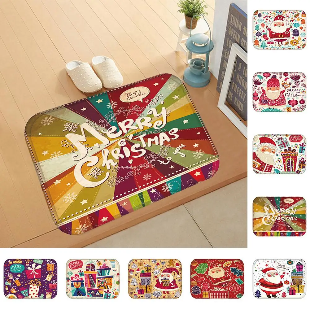 Hot Christmas Santa Claus Floor Mat Anti-slip Doormat Home Kitchen Bathroom Floor Mat Decor christmas decorations for home
Hot Christmas Santa Claus Floor Mat Anti-slip Doormat Home Kitchen Bathroom Floor Mat Decor christmas decorations for home