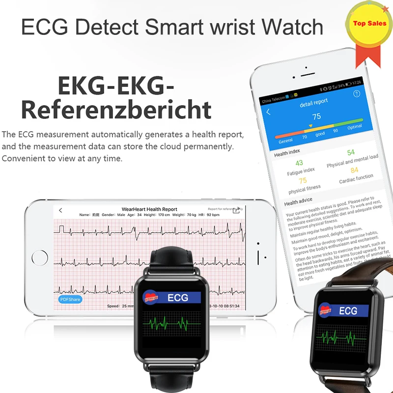 Smart Watch ECG Sports Watch ECG+PPG ECG HRV Report Heart Rate Blood Pressure Test call MSM push IP67 Waterproof Smart Wristband
Smart Watch ECG Sports Watch ECG+PPG ECG HRV Report Heart Rate Blood Pressure Test call MSM push IP67 Waterproof Smart Wristband