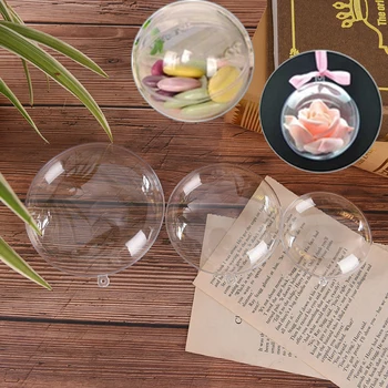1pc Clear Plastic Bath Bomb Molds Crafting Mold Fillable Ball Ornament Christmas Ball DIY Bathing Tool Accessories Creative Mold
1pc Clear Plastic Bath Bomb Molds Crafting Mold Fillable Ball Ornament Christmas Ball DIY Bathing Tool Accessories Creative Mold