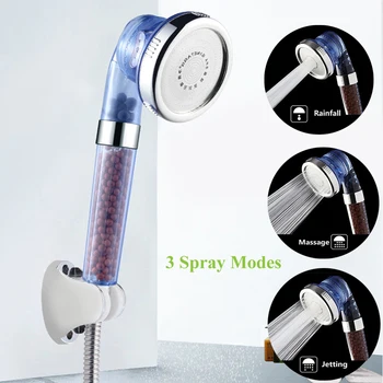 3 mode shower head adjustable water hand shower shower head saving high pressure SPA bathroom handheld shower heads
3 mode shower head adjustable water hand shower shower head saving high pressure SPA bathroom handheld shower heads