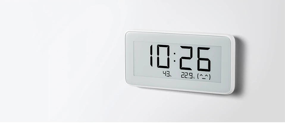 24Xiaomi Mijia BT4.0 Wireless Smart Electric Digital clock Indoor&Outdoor Hygrometer Thermometer LCD Temperature Measuring Tools Set