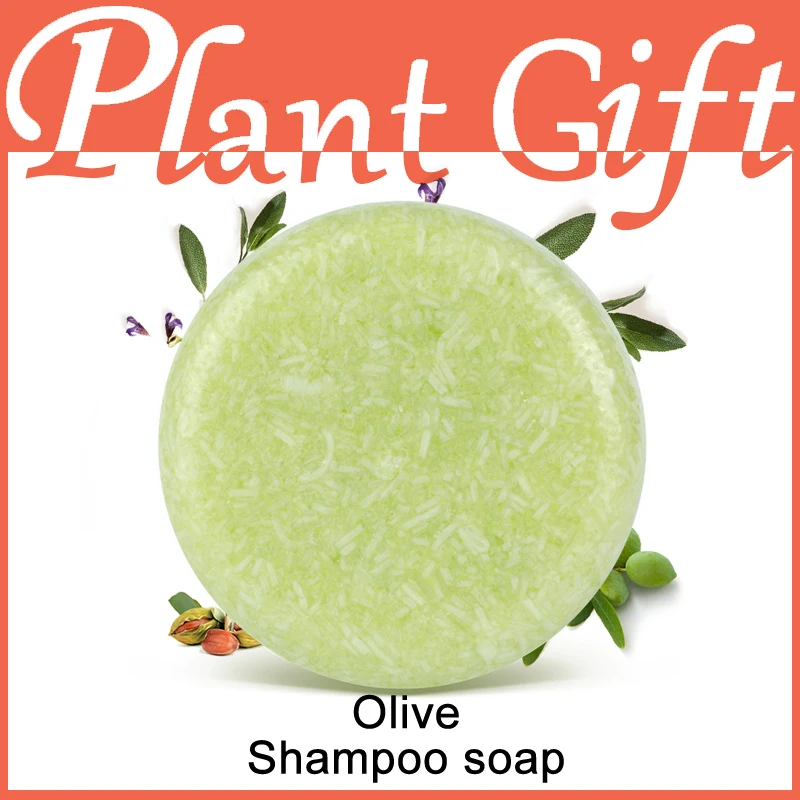 Image 55G*3pcs  Natural Handmade Olive Essential Oil Soap Savon Pure Vegetal Olive shampoo soap Moisturizing Repair Deep Clean