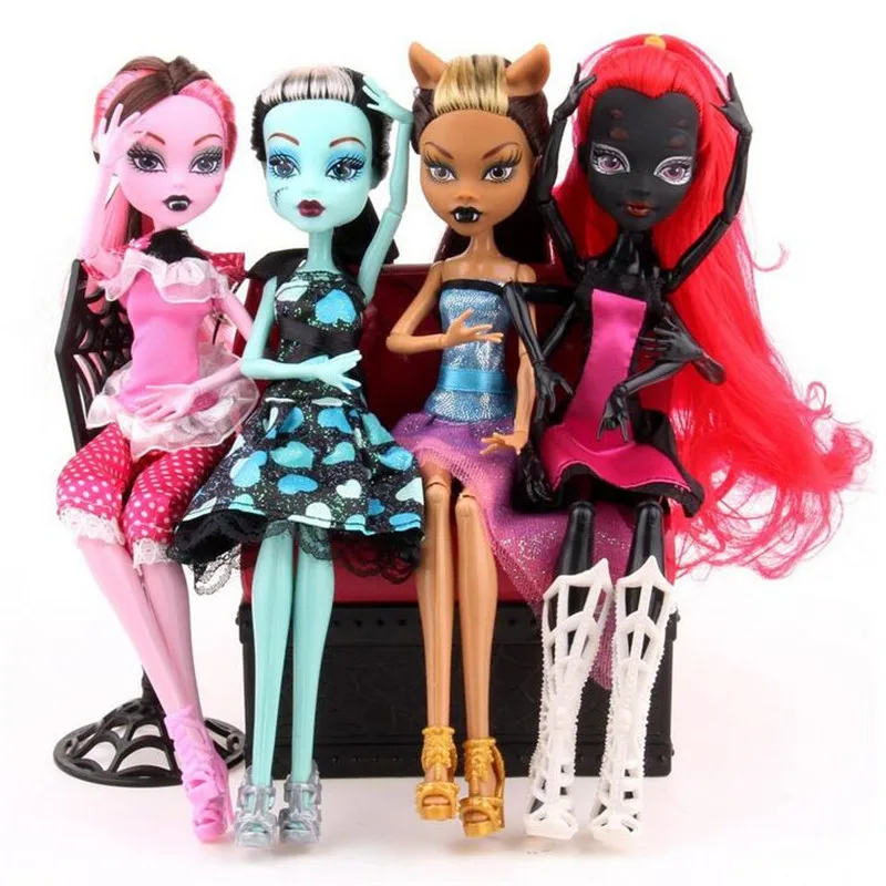 High Quality Fasion Monster Dolls Draculaura/Clawdeen Wolf/ Frankie Stein / Black WYDOWNA Spider Moveable Body Girls Toys Gift
High Quality Fasion Monster Dolls Draculaura/Clawdeen Wolf/ Frankie Stein / Black WYDOWNA Spider Moveable Body Girls Toys Gift
