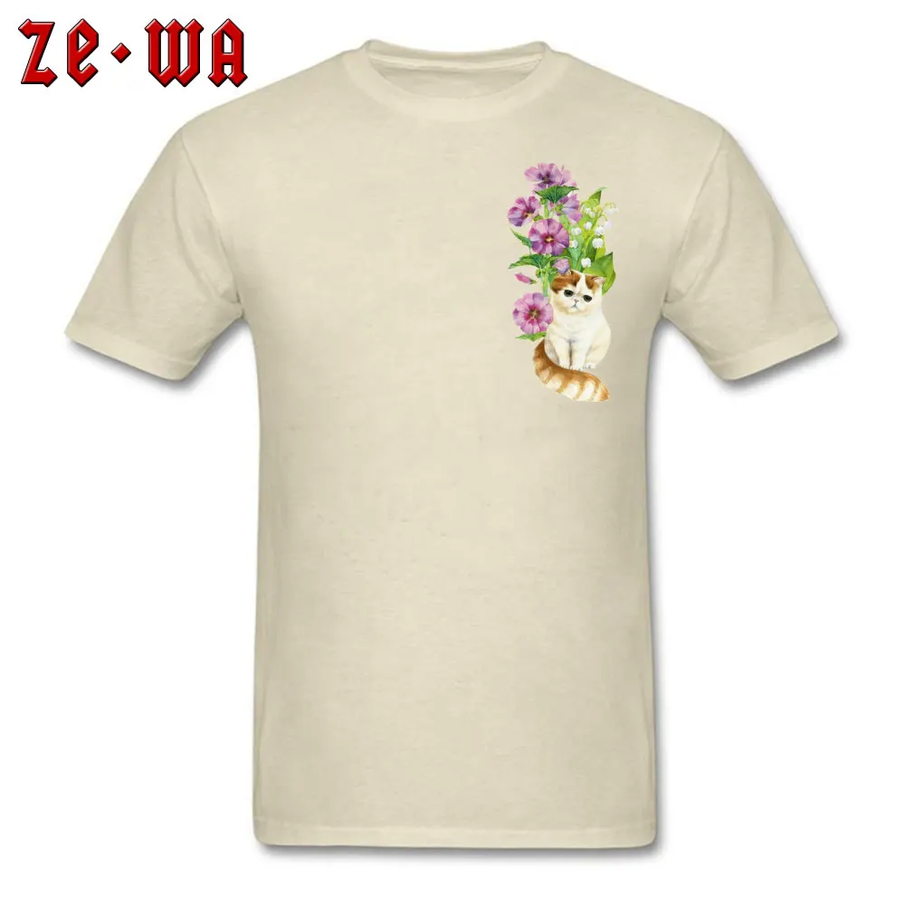 2018918Y39 100% Cotton Fabric T Shirt for Men Crazy T Shirt Printed On 2018 Popular O-Neck Tees Short Sleeve Top Quality 2018918Y39 Chest beige