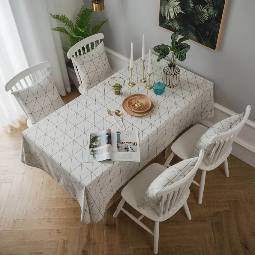 Modern Table Cloth Plaid Table Cover Simple Tablecloths Dustproof Tablecloth Background Cloth Home Decor Manteles Toalha De Mesa
Modern Table Cloth Plaid Table Cover Simple Tablecloths Dustproof Tablecloth Background Cloth Home Decor Manteles Toalha De Mesa