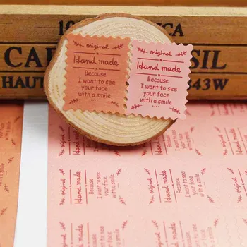 300PCS ripple stamp design handmade seal sticker labels kraft/white gifts/candy favors cookies products sticker labels
300PCS ripple stamp design handmade seal sticker labels kraft/white gifts/candy favors cookies products sticker labels