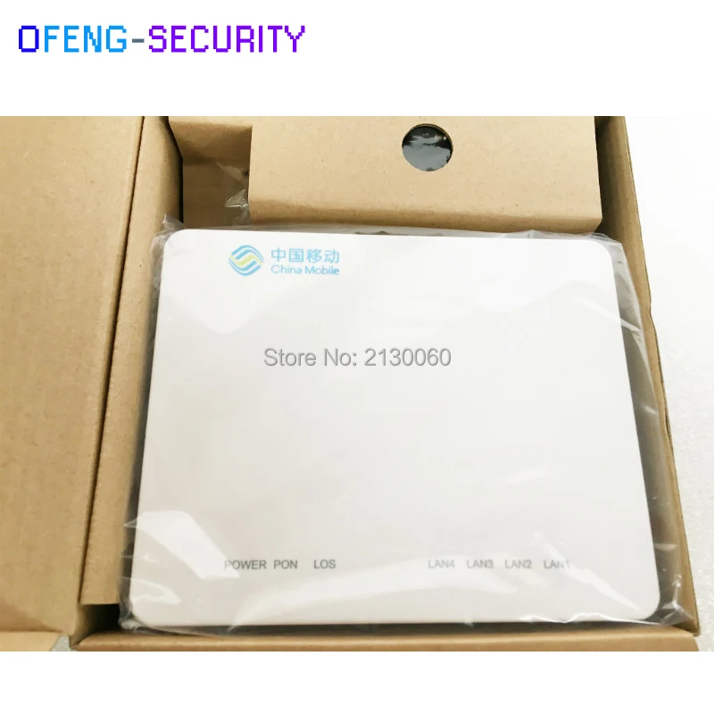 Оригинальный ZTE ZXHN F633 GPON ONU 1GE + 3FE LAN порты английский интерфейс настройки|Коробки