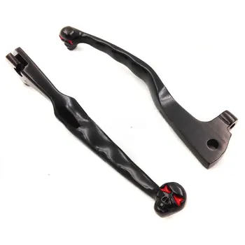 Skull Brake Clutch Handle Levers For Yamaha Virago XV 250 535 700 750 1000 1100 V-Star Motorcycle Billet Black / Chrome
Skull Brake Clutch Handle Levers For Yamaha Virago XV 250 535 700 750 1000 1100 V-Star Motorcycle Billet Black / Chrome