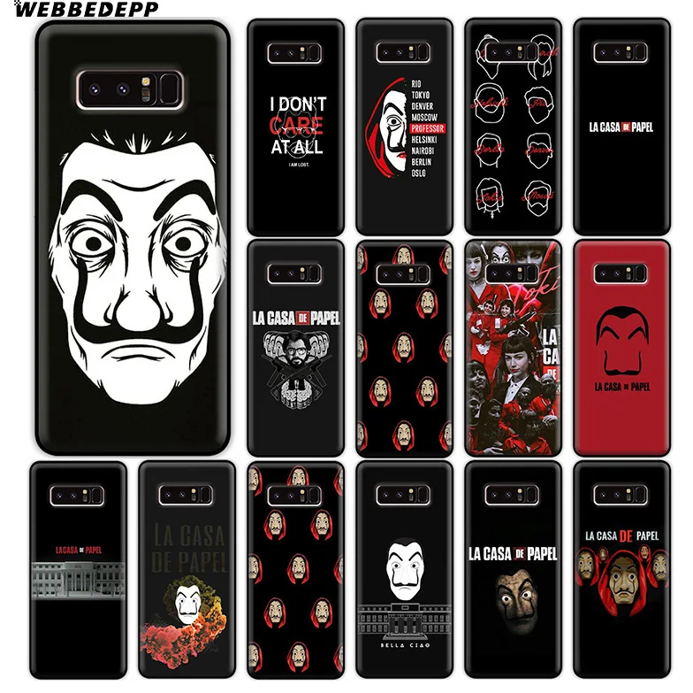 WEBBEDEPP Money Heist La Casa De Papel Soft Silicone Case for Samsung Galaxy A9 A8 A7 A6 Plus 2018 A5 A3 2017 2016 Note 9 8
WEBBEDEPP Money Heist La Casa De Papel Soft Silicone Case for Samsung Galaxy A9 A8 A7 A6 Plus 2018 A5 A3 2017 2016 Note 9 8
