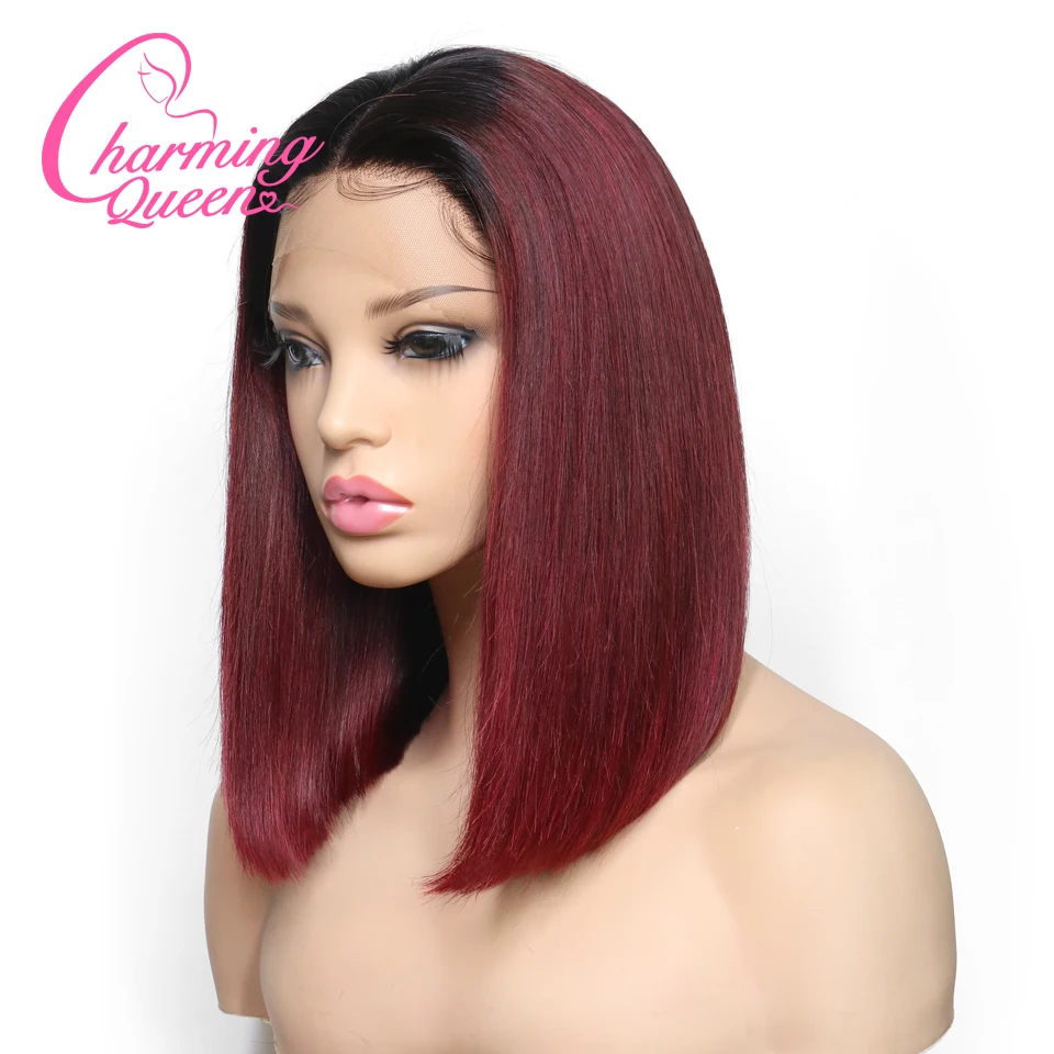 13x6 Lace Front Human Hair Wigs For Black Women Ombre Straight Pre Plucked Brazilian Remy Hair Cut Short Bob Wig With Baby Hair
13x6 Lace Front Human Hair Wigs For Black Women Ombre Straight Pre Plucked Brazilian Remy Hair Cut Short Bob Wig With Baby Hair