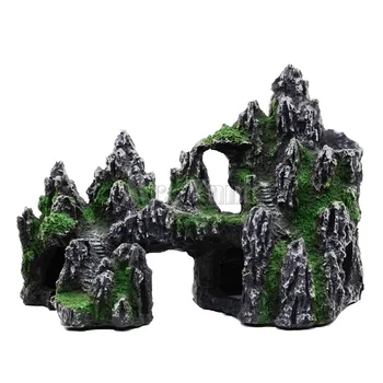 Mr.Tank Artificial Rockery Aquarium Ornament For Fish Tank Resin Cave Bridge Mountain View Landcape Aquarium Decorations
Mr.Tank Artificial Rockery Aquarium Ornament For Fish Tank Resin Cave Bridge Mountain View Landcape Aquarium Decorations