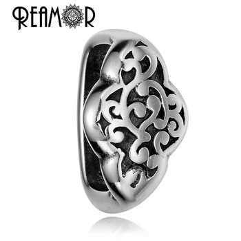 REAMOR Punk Style Totem Men Bracelet Beads 316l Stainless Steel European Large Square Hole Spacer Beads For Jewelry Making
REAMOR Punk Style Totem Men Bracelet Beads 316l Stainless Steel European Large Square Hole Spacer Beads For Jewelry Making