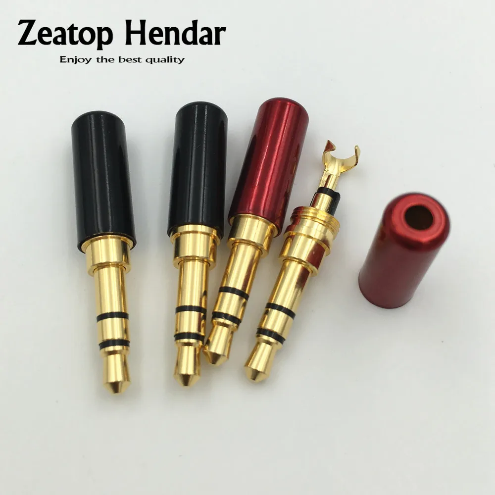 4Pcs New Type 2.8MM Hole Copper 3.5 mm 3Pole Male with Clip Stereo Audio Jack Adapter Earphone Repair Plug For DIY Headphone
4Pcs New Type 2.8MM Hole Copper 3.5 mm 3Pole Male with Clip Stereo Audio Jack Adapter Earphone Repair Plug For DIY Headphone