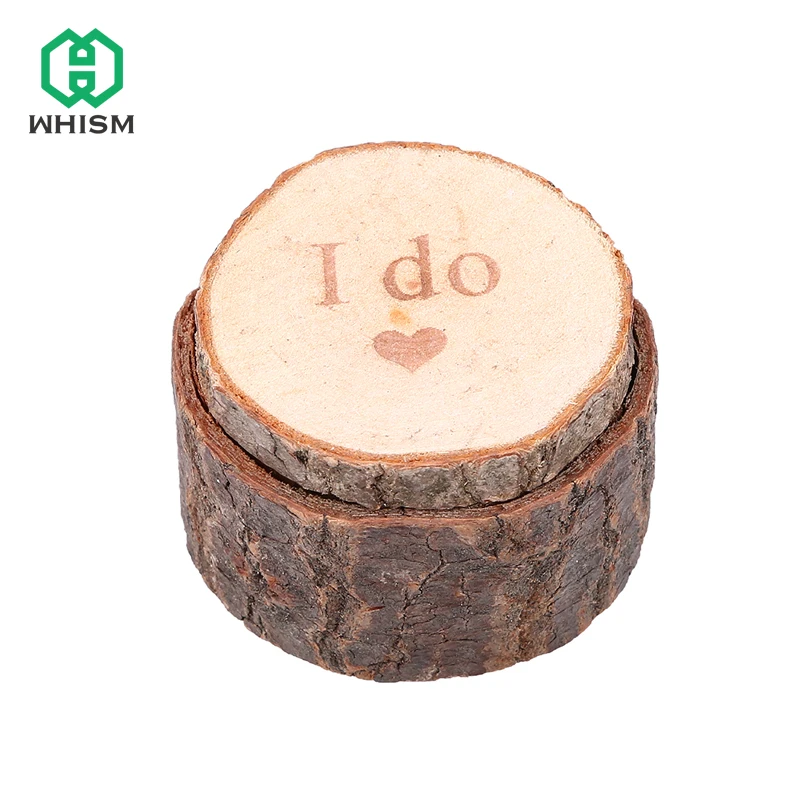 WHISM Personalized Rustic Wedding Wood Ring Box Courtship Wooden Holder Customize Proposal Engagement Ring Bearer Box
WHISM Personalized Rustic Wedding Wood Ring Box Courtship Wooden Holder Customize Proposal Engagement Ring Bearer Box