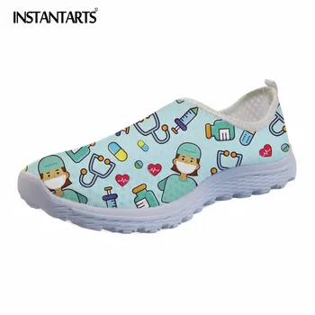 INSTANTARTS Cute Cartoon Nurse Printed Running Shoes for Woman Breathable Nursing Sports Shoes Women Outdoor Athletic Gym Shoes
INSTANTARTS Cute Cartoon Nurse Printed Running Shoes for Woman Breathable Nursing Sports Shoes Women Outdoor Athletic Gym Shoes