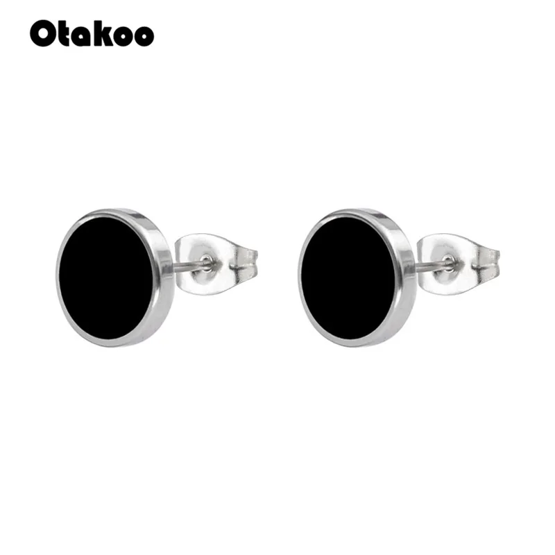 Otakoo Fashion 1 Pair Round Shape Vintage Stud Earrings for Man Trendy Party Black Earrings Jewelry Men & Women Unisex
Otakoo Fashion 1 Pair Round Shape Vintage Stud Earrings for Man Trendy Party Black Earrings Jewelry Men & Women Unisex