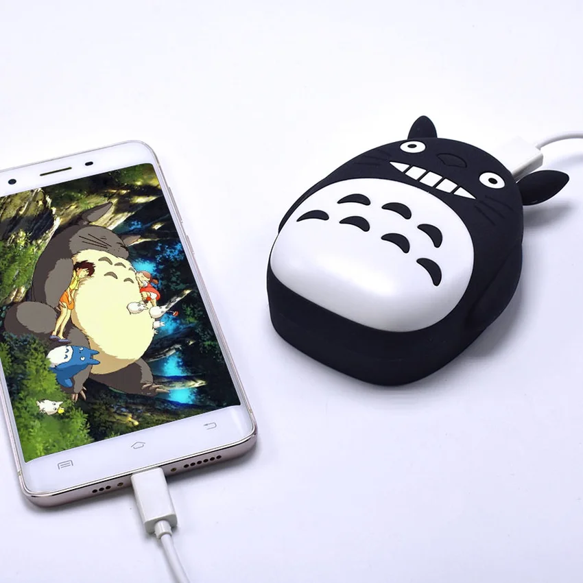 Power bank 10000mAh light bling portable cute LED totoro power bank cartoon universal external battery For xiaomi Hight Quality
Power bank 10000mAh light bling portable cute LED totoro power bank cartoon universal external battery For xiaomi Hight Quality