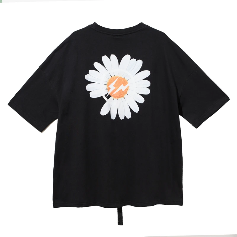 

19SS Peaceminusone FRAGMENT DESIGN Oversize 1:1 High Quality Top Tees Streetwear Hip Hop Tshirt Summer Style T-Shirts Men Women
