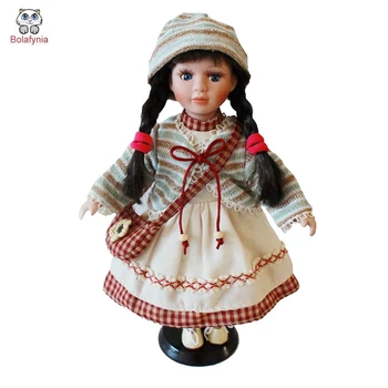 BOLAFYNIA Ceramic Pretty girl with hat doll home decoration gift doll toy children baby toy for birthday Christmas gift
BOLAFYNIA Ceramic Pretty girl with hat doll home decoration gift doll toy children baby toy for birthday Christmas gift