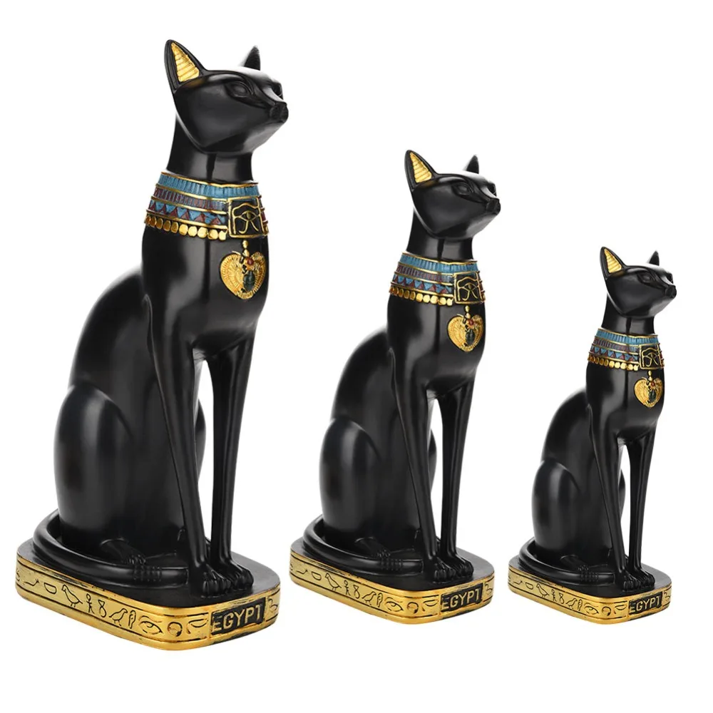 Egyptian Cat Figurine Statue Decoration Goddess Bastet Incarnation Cat God Vintage Egyptian Cat Feng Shui Resin Craft Figurine
Egyptian Cat Figurine Statue Decoration Goddess Bastet Incarnation Cat God Vintage Egyptian Cat Feng Shui Resin Craft Figurine