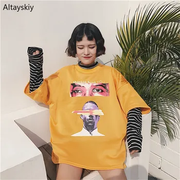 Hoodies Women Patchwork Leisure Printed Simple All-match Korean Style Daily Soft Pullovers Womens High Quality Ulzzang Clothing
Hoodies Women Patchwork Leisure Printed Simple All-match Korean Style Daily Soft Pullovers Womens High Quality Ulzzang Clothing