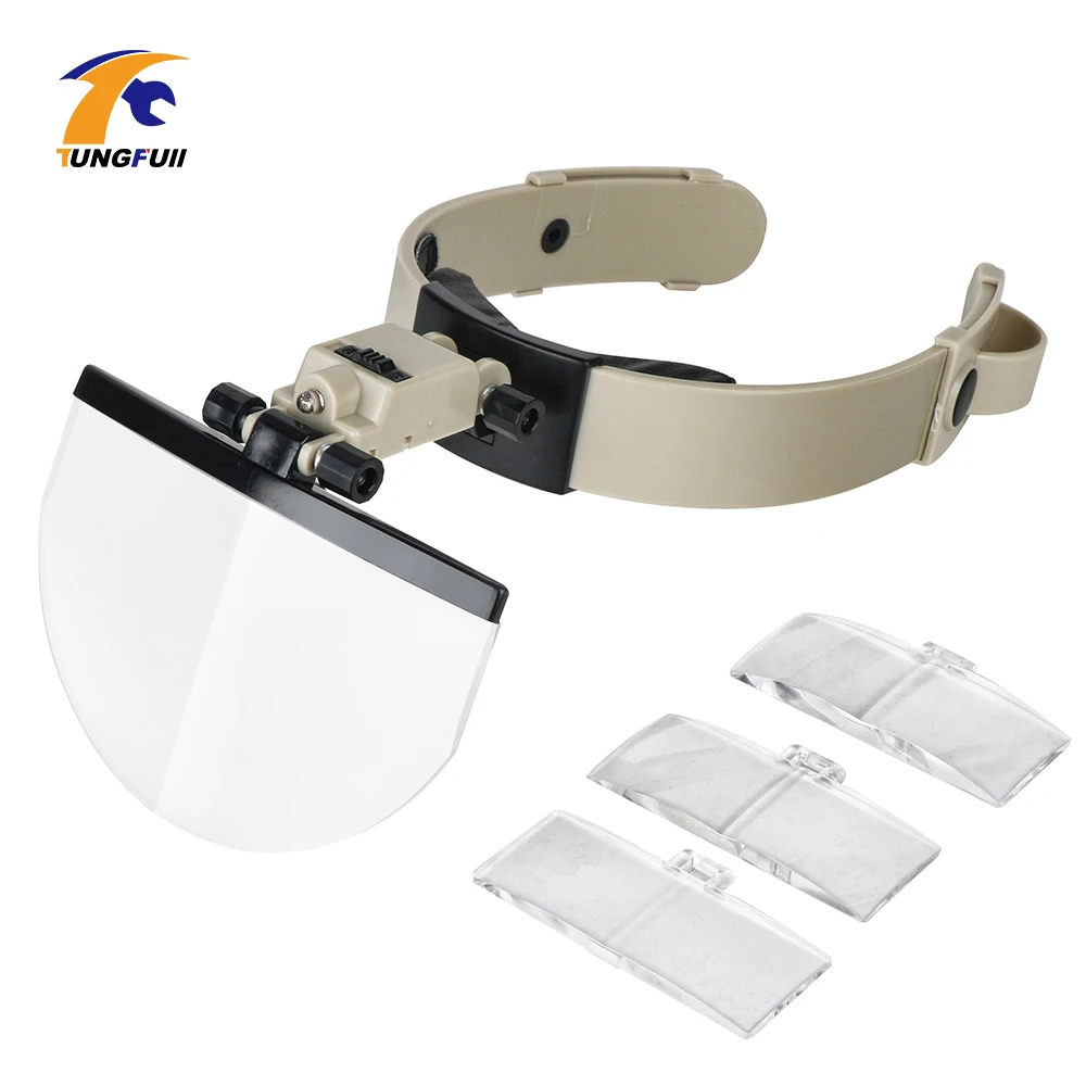 Loupe Magnifier Repair Magnifying Glass Light Glass Magnifier Led Loupe Multi Power LED Illumination Hand Headband Magnifying
Loupe Magnifier Repair Magnifying Glass Light Glass Magnifier Led Loupe Multi Power LED Illumination Hand Headband Magnifying