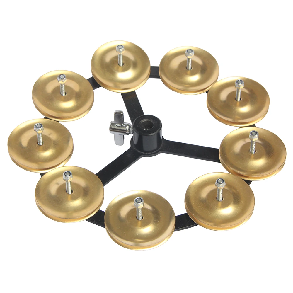 MoonEmbassy Hi-Hat Tambourine With Steel Brass Jingles Jazz Drum Set Percussion Accessories
MoonEmbassy Hi-Hat Tambourine With Steel Brass Jingles Jazz Drum Set Percussion Accessories