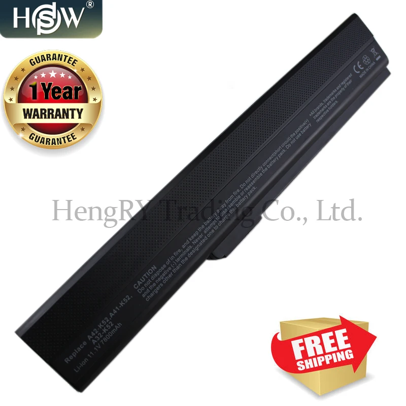 HSW 7800mAh laptop Battery For ASUS k42j k42f k42jr k42d k42jc k42jf k42jb K52 K52D K52DE K52DR K52DY K52EQ K52JT K52F K52J
HSW 7800mAh laptop Battery For ASUS k42j k42f k42jr k42d k42jc k42jf k42jb K52 K52D K52DE K52DR K52DY K52EQ K52JT K52F K52J