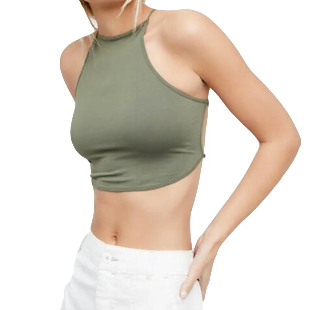 Women Tops Ladies Tops Fashion Womens Sexy Top Sleeveless Bandage Vest Backless Blouse blusas femininas de ver o 2019 camisa
Women Tops Ladies Tops Fashion Womens Sexy Top Sleeveless Bandage Vest Backless Blouse blusas femininas de ver o 2019 camisa