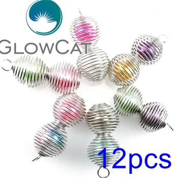 GLOWCAT 12x Ball Spiral Spring Beads Cage Essential Oil Diffuser Oyster Pearl Cage Locket Pendant Jewelry Making Supplies R-K580
GLOWCAT 12x Ball Spiral Spring Beads Cage Essential Oil Diffuser Oyster Pearl Cage Locket Pendant Jewelry Making Supplies R-K580