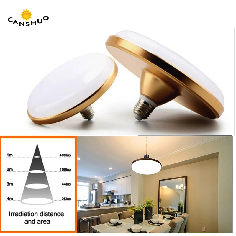 

E27/B22 UFO Tri-Proof LED Lamp Bulb 12W 18W 24W 36W 50W SMD 5730 High Power Energy Saving light For decor Home living room Light