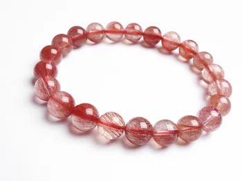 Genuine Natural Red Hair Rutilated Quartz Crsytal Bracelet 8.5mm Women Men Clear Stone Love Gift Round Beads Jewelry AAAAA
Genuine Natural Red Hair Rutilated Quartz Crsytal Bracelet 8.5mm Women Men Clear Stone Love Gift Round Beads Jewelry AAAAA