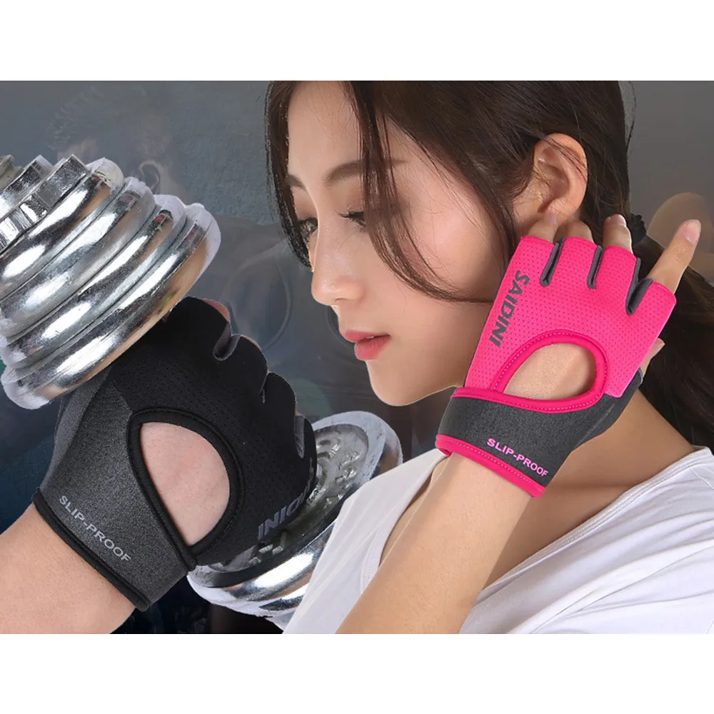 Women's Fitness Fingerless Gloves Weight Lifting Gym Training Sports Bicycle Tactical racing Half Finger Gloves
Women's Fitness Fingerless Gloves Weight Lifting Gym Training Sports Bicycle Tactical racing Half Finger Gloves