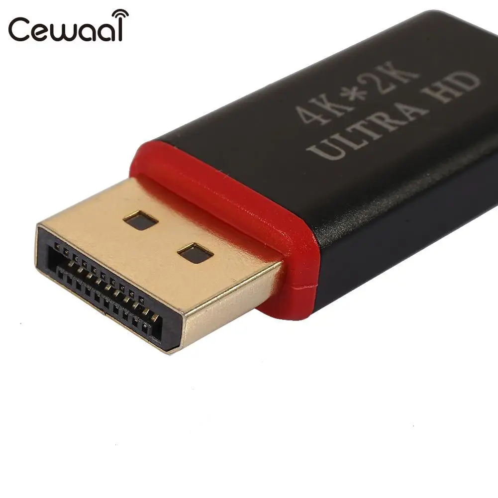 Фото К 4 к DP HDMI кабель адаптер DisplayPort Разъем аксессуары ТВ HD - купить