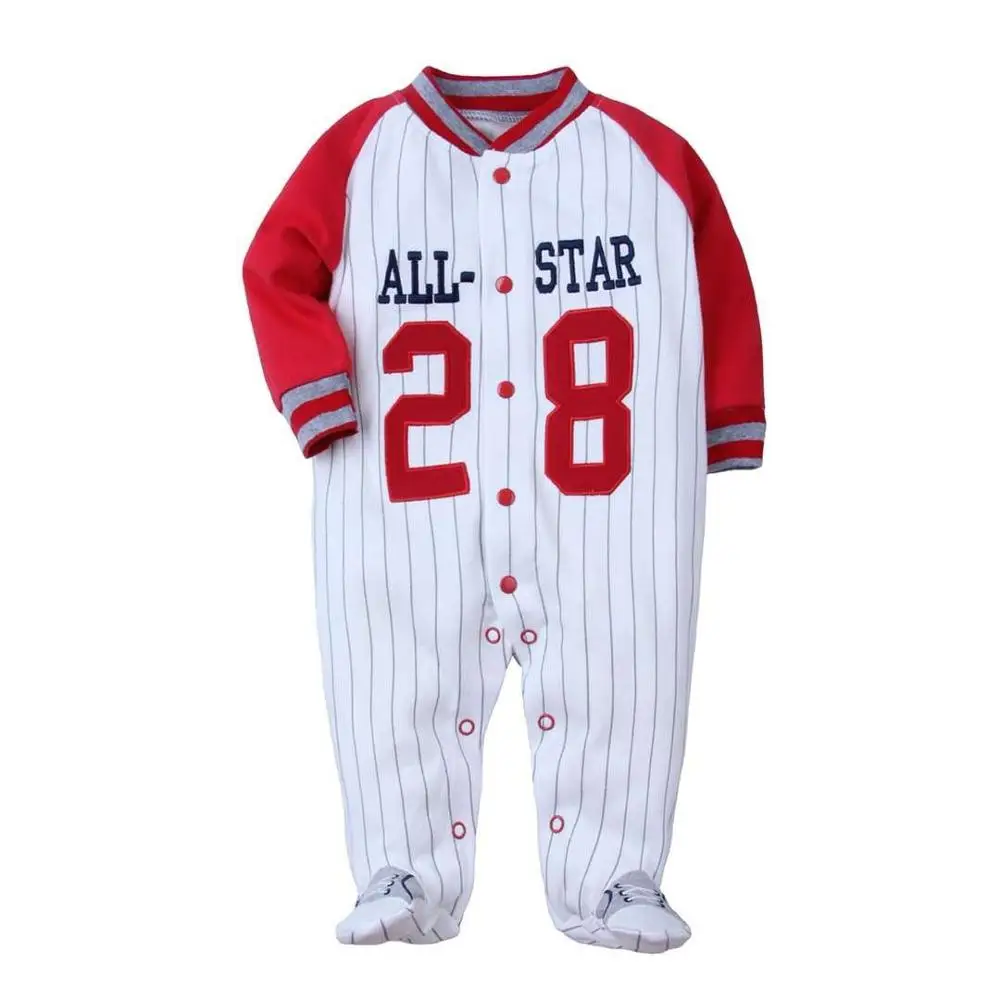 Baby Boy Footed Pajamas with Snap Buttons 100% Cotton Baby Boy Footies Sleepers 0-12 Months
Baby Boy Footed Pajamas with Snap Buttons 100% Cotton Baby Boy Footies Sleepers 0-12 Months