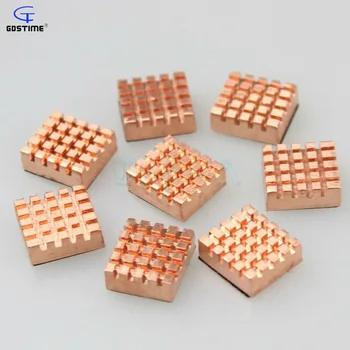 400pcs PC Cooler RHS-03 Fine Copper Memory RAM Heatsink Radiator for VGA Card 12mm x 13mm x 5.4mm
400pcs PC Cooler RHS-03 Fine Copper Memory RAM Heatsink Radiator for VGA Card 12mm x 13mm x 5.4mm