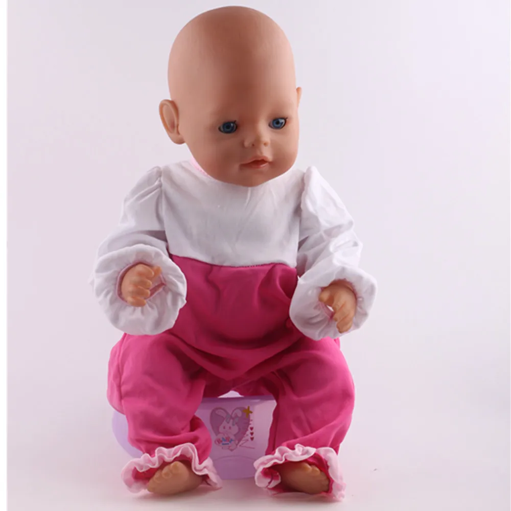 Handmade Dress Suit Doll Clothes Fit 43cm Doll Clothes Baby Best Birthday Gift Doll Fashion Accessories n117
Handmade Dress Suit Doll Clothes Fit 43cm Doll Clothes Baby Best Birthday Gift Doll Fashion Accessories n117