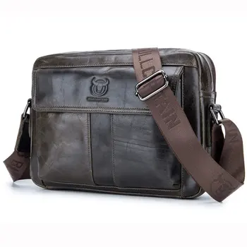 BULLCAPTAIN Fashion Men's Vintage Briefcase Genuine Leather Men Bag Messenger Brand Shoulder Bags Business Crossbody male Bag
BULLCAPTAIN Fashion Men's Vintage Briefcase Genuine Leather Men Bag Messenger Brand Shoulder Bags Business Crossbody male Bag
