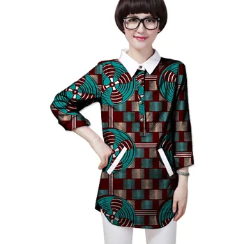 African Print Women Long Shirts Sleeve Tops Ladies Dashiki Clothes African Print White Collar Shirts African Clothing Customized
African Print Women Long Shirts Sleeve Tops Ladies Dashiki Clothes African Print White Collar Shirts African Clothing Customized