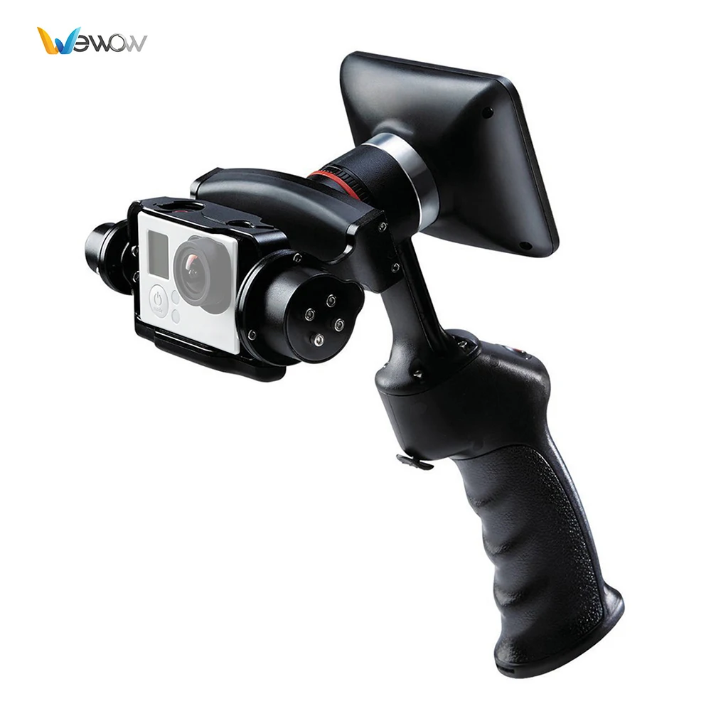 Cadiso GP1+ Adventure Camera Stabilizer Handheld Gimbal Digital Stabilizer with Rotatable 3.5" LCD Monitor for GoPro Hero 3 3+ 4
Cadiso GP1+ Adventure Camera Stabilizer Handheld Gimbal Digital Stabilizer with Rotatable 3.5" LCD Monitor for GoPro Hero 3 3+ 4